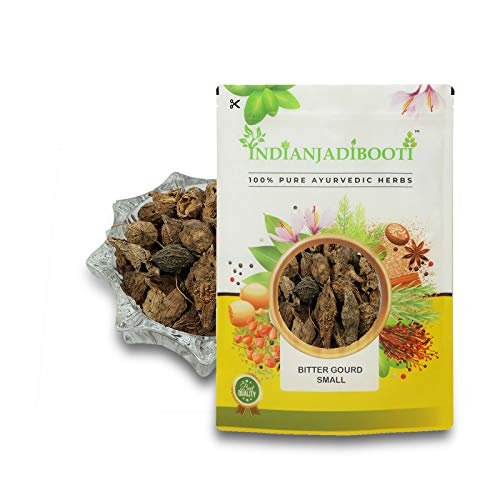 IndianJadiBooti Bitter Gourd Small - Karela Chota - Momordica charantia, 900 Grams