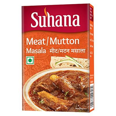 Suhana Mutton (Meat) Masala 50g Box - Pack of 6