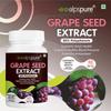 Alpspure Nutra Grape Seed Extract Tablets 500 mg | Maximum Strength Antioxidant | Supports Heart Health | Supports Healthy Blood Pressure (60 Tablets Each) Pack of 2 view 4