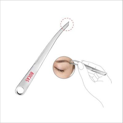 BOCAS S.S. Multi Tweezer (3 way Tip) to Pluck Grooming Eyebrows/Chin/Upper Lip/Facial Hair