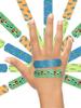 Aya Papaya Ouchie Non-Toxic Printed Bandages Double Combo (40 Pack) - Blue & Yellow view 3
