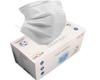 La' Forte Disposable 3-Layer Face Masks Thick with Elastic Ear Loop, Anti-Dust, 50, White view 1