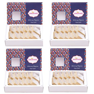Amaram by Ghasitaram Kaju Katli Sweets Gift, 800g |Sweets|Sweets Gift Pack|Diwali Sweets|Indian Mithai|Diwali Sweets Gift Box|