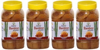 Natraj The Right Choice Bans/Bamboo Murabba Helps in Height Growth | Bans Ka Murabba Super Saver (Pack of 4) (1 kg Each)