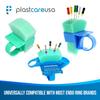 50 Endodontic Green Dental Triangle Sponge Foam Cushion Holders for Endo Files by PlastCare USA view 3