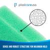 50 Endodontic Green Dental Triangle Sponge Foam Cushion Holders for Endo Files by PlastCare USA view 4
