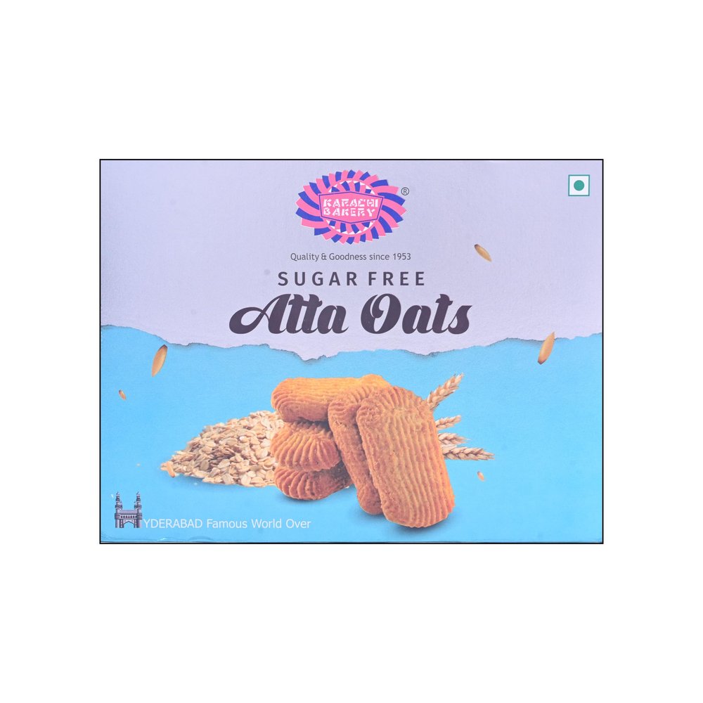 Karachi Bakery Sugar Free Biscuits (Atta Oats)