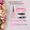 Baal Reusable Face Shaving Razor For Women with Manicure Padicure kit |Painless Facial Hair Removal Razor For Eyebrows, Upper Lips,Underarms, Chin, Forehead and Bikini Area (Multicolor (M 1)) view 3