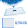NavaFresh Basics Cure-Well Disposable Underpads 60'' x 90'' (10-Pack) Incontinence Pads, Blue, Super Absorbent Protection for Kids, Adults, Seniors view 2