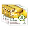 18 Herbs Organics Health with Herbs Green Tea with Lemon (15 Tea Bags - 18.75 grams - Duplex Carton - Pack of 4) Natural Lemon Green Tea Fights Infection - Chemical Free Unique Round Immunity Booster Tea Bags view 1