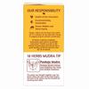 18 Herbs Organics Health with Herbs Green Tea with Lemon (15 Tea Bags - 18.75 grams - Duplex Carton - Pack of 4) Natural Lemon Green Tea Fights Infection - Chemical Free Unique Round Immunity Booster Tea Bags view 4