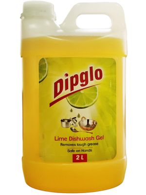 DIPGLO Dishwash Gel Fresh Lime (2 Litre)