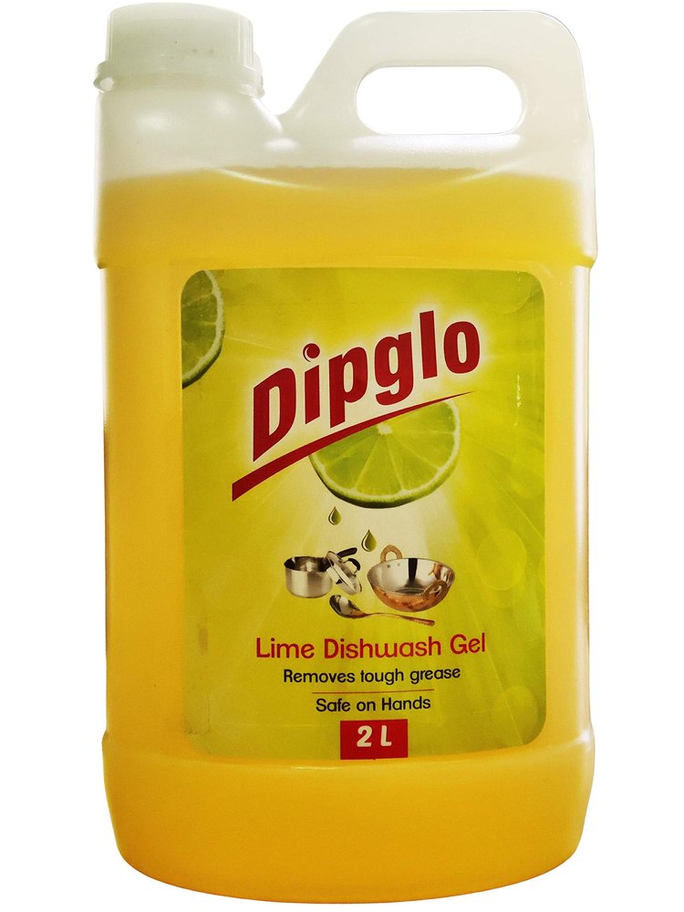 DIPGLO Dishwash Gel Fresh Lime (2 Litre)