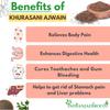 IndianJadiBooti Khurasani Ajwain | Hyoscyamus Nigerr | Black Henbane | 3 Packs of 900 Grams view 3