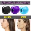 1pc Food-grade Silica Gel Exercise Chew Ball Muscle Training Fitness Ball go mouth jawline Jaw Muscle Exerciser chew ball Face lift view 3