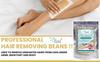 Bluejack Hard Wax Beans for Painless Hair Removal, Brazilian Waxing for Face, Eyebrow, Back, Chest, Bikini Areas, Legs At Home 100 g bag with 3 pcs Wax Spatulas (Milk Yellow) view 3
