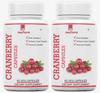 NEURAPID CRANBERRY CAPSULES | URINARY TRACT HEALTH | UTI | KIDNEY CARE - 500 mg - PACK OF 2 (60 VEG CAPSULES EACH) view 1