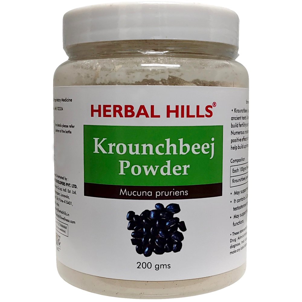 Herbal Hills Krounchbeej Powder 200 Gms Pack of 2