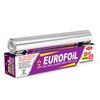 Eurofoil Silver Aluminium Foil Paper Roll for Food Packing 25m 11 Micron, Premium Food Wrap for Kitchen, Ideal for Wrapping, Packing, Storing and Serving (Pack of 1) view 1