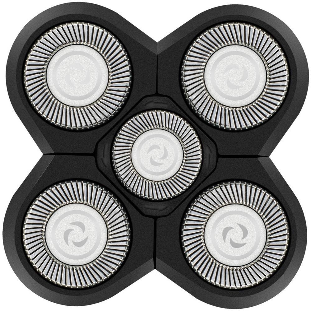 Electric Razor Replacement Blades, 5 Heads Wet Dry Beard Shaver Replacement Blade for Bald Men, compatible with Alixane AE7130 Electric Shavers