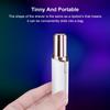Facial Hair Removal for Women, USB Rechargeable Painless Touch Waterproof Women's Hair Remover Trimmer with LED Light for Peach Fuzz Fine Hair Face, Lip,Chin,CheekWhite view 4