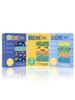 Aya Papaya Ouchie Non-Toxic Printed Bandages Tripal Combo Set Of 3 (60 pack) - Space Blue, Yellow & Blue view 1