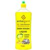 ENTERGENT Dish wash Gel, Powerful Cleaner Gel Premium Concentrate Dish Plate washing Liquid pH Balanced Dish Cleaning 5 Liter can (1 Litre) view 1
