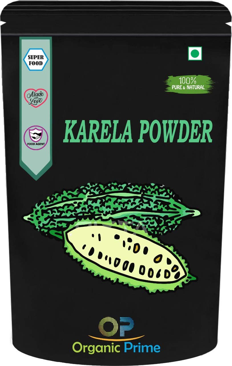 Organic Prime Karela powder | Bitter Melon Powder - 100 GM By Organic Prime