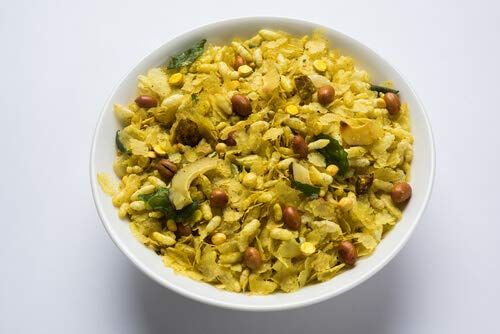 ANUVAN FEEL THE UTSAV Special Namkeen|Indoriii Namkeen|Utsav Special Gujrati Chiwda|Crunchy And Tasty-400Gm