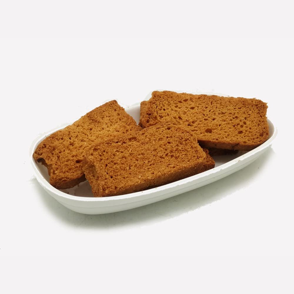 Biskutwala Old Delhi's Famous Traditionally Prepared Fresh Tasty Rusks (2 Packs of 500gms)