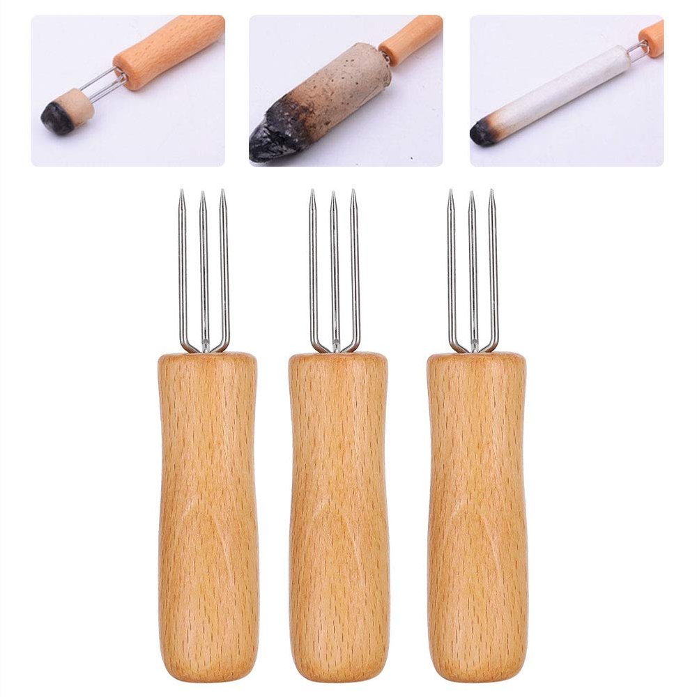 3pcs Moxa Roll Extender Tool Moxa Stick Extender Anti-Scalding Moxibustion Tool Accupuncture Massage Moxibustion Stick Extender