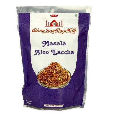 Bhim Sain Baij Nath Agra (Inventor of Dalmoth and Petha) - Masala Aloo Lachha (200 GMS)