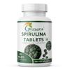 Grenera Spirulina Superfood Tablets 120 nos (1000 mg Per Serving) Pure, Natural Supplement view 1
