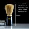 Pink Woolf Soft Bristles Shaving Brush for Men | Ultra-Soft, Cruelty-Free Bristles for a Smooth Shave | Engineered Black Plastic Handle | 22mm Knot | Experience Effortless & Comfortable Wet Shaving view 2