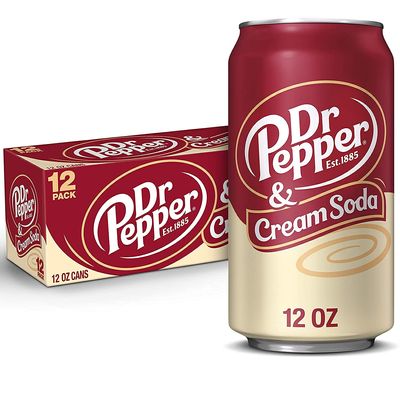 Dr.Pepper Naturally And Artificially Flavored Cream Soda 355ml