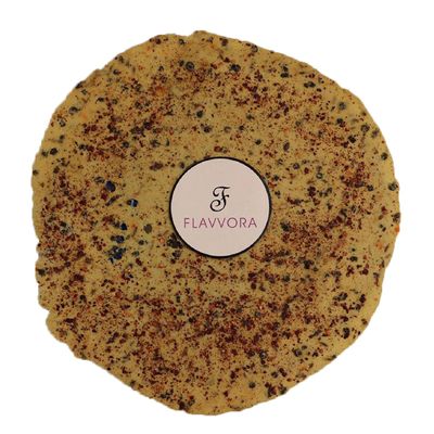FLAVVORA Amritsari Handmade Papad|Preservative-Free|Crispy & Delicious Gluten Free Healthy Snack (Anardana, 800gm)