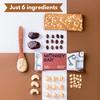 MONKEY BAR - Coffee Hazelnut Protein Bar - 8 Bars, 50g each, 12g Protein, Pure Coffee, High Protein Snack, No Added Sugar, Just 6 Natural Ingredients view 2