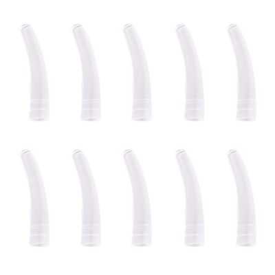 ccHuDE 100 Pcs Clear Tweezer Point Protectors Cap Tweezer Tip Protective Covers Stopper