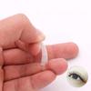 ccHuDE 100 Pcs Clear Tweezer Point Protectors Cap Tweezer Tip Protective Covers Stopper view 3