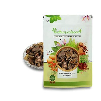 IndianJadiBooti Anar Chilka - Nashpal - Naspal - Anaar Chhilka - Pomegranate Peel, 250 Grams