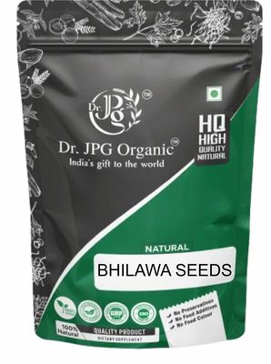 Dr. JPG Natural Bhilawa Seeds-200g / Semecarpus Anacardium/Marking Nut Seed/Bile Semecarpus Anacardium/inn Seed/ISO & GMP Certiffied. (Pack Of 1)