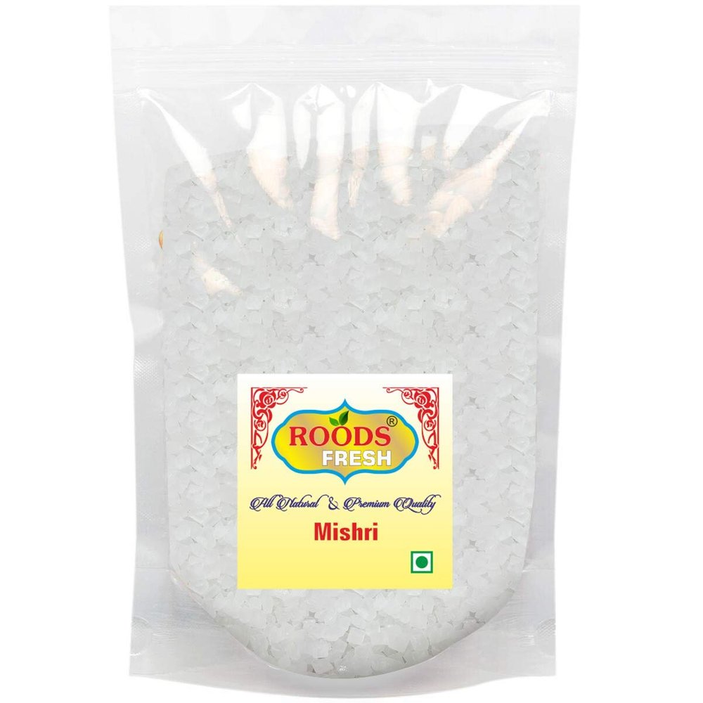 Roods Fresh Pure and Premium Mishri Crystal,Sweet Candy (Dhaga Mishri), 900 Gm