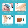 ADAKASI Foot Spa Foot Scrubber for Dead Skin Tools for Feet Women Callus Remover for Feet Electronic Smooth and Soft Foot Scrubber Cracked Heels Remover view 4