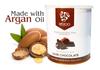Atico Hair Removal Hydrosoluble Anti-Tan Creme Wax (800 Gm) made with Argan Oil Pack of 2+ 60 Waxing Strips + 1 Stainless Steel Butter Knife (Dark Chocolate Pack of 2 + 60 Strips + 1 Knife) view 2