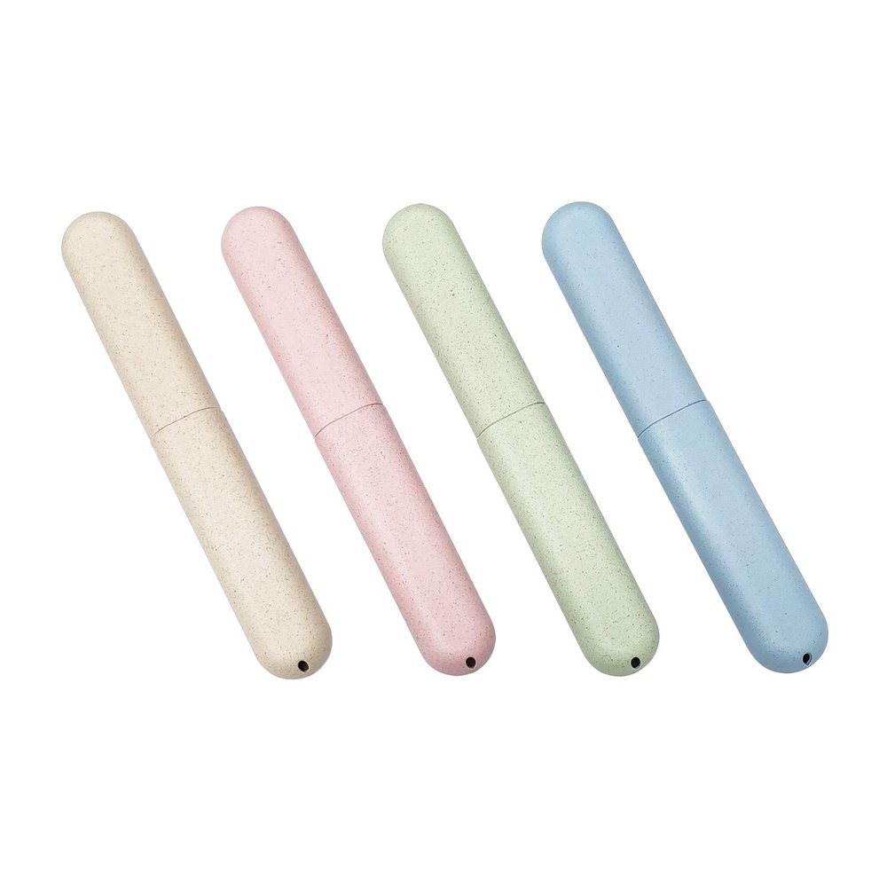 4 Pack Travel Toothbrush Holder Case, Portable Toothbrush Holder for Travel/Camping/School