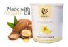 Atico Hair Removal Hydrosoluble Anti-Tan Creme Wax (800 Gm) made with Argan Oil Pack of 2+ 60 Waxing Strips + 1 Stainless Steel Butter Knife (White Chocolate Pack of 2 + 60 Strips + 1 Knife) view 2