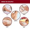 Atico Hair Removal Hydrosoluble Anti-Tan Creme Wax (800 Gm) made with Argan Oil Pack of 2+ 60 Waxing Strips + 1 Stainless Steel Butter Knife (White Chocolate Pack of 2 + 60 Strips + 1 Knife) view 4