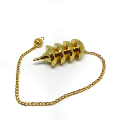 4 Level Dome Dowsing Pendulum with disc for Crystal Therapy Healing Dowsing and Prediction