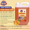DOC HIM Dishwash Liquid Gel Orange, With Orange Fragrance, 5 Litres Economy Pack, Hygienically Cleans Hidden Grease and Tough oil For All Utensils, (Pack of 2) view 4