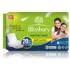 Blissbury L Sanitary Pads,20 Pads(240mm),Rash Free, Leakage Proof,Skin Friendly, Quick Absorption Pads for Women (Pack of 5) view 3
